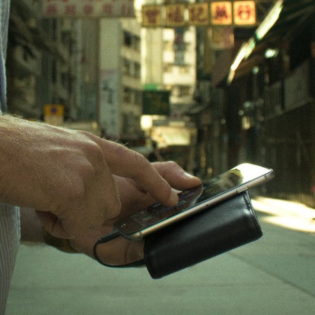 Nomad iPhone Charging Wallet