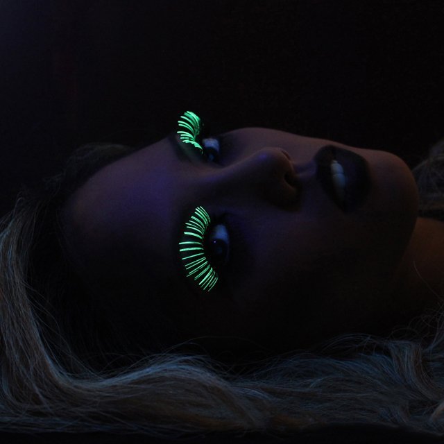 Glow in the Dark Eyelashes