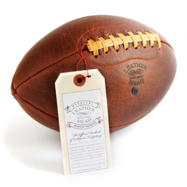 Handsome Dan Football by Leather Head