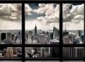New York Window Poster