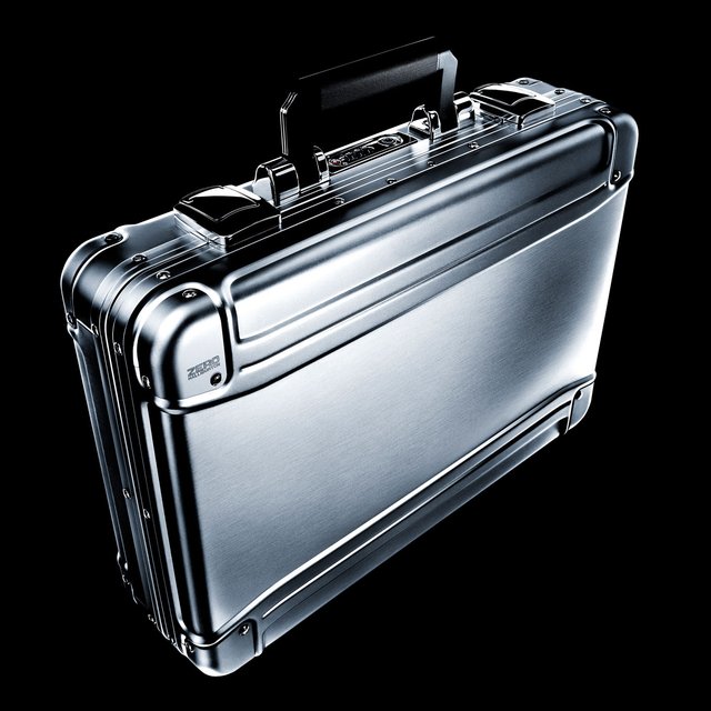 Geo Aluminum Laptop Attache