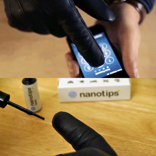 Nanotips Touchscreen Glove Solution