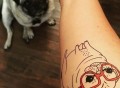 Puppy Love Temporary Tattoo