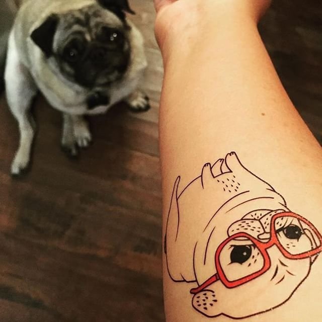 Puppy Love Temporary Tattoo