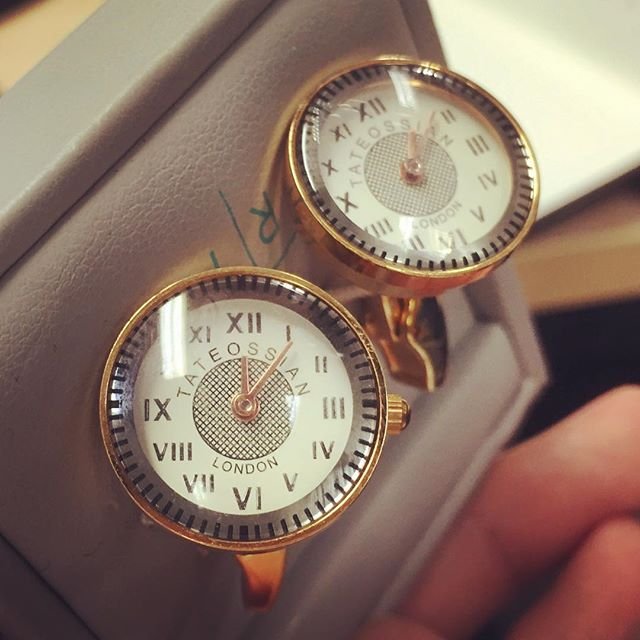 Watch Cufflinks by Tateossian