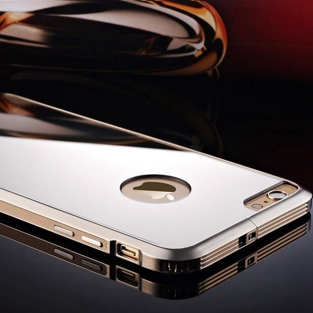 Aluminum Alloy Metal Mirror iPhone Case