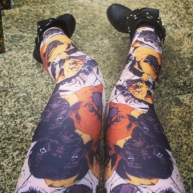 Pugs Leggings by Fusion