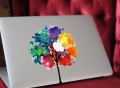 Colourful Tree MacBook Decal