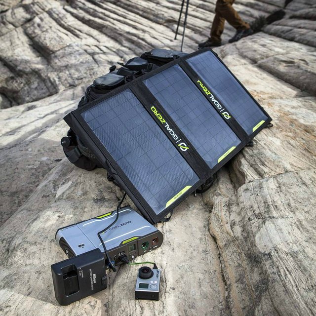 Goal Zero Sherpa 100 Solar Recharging Kit