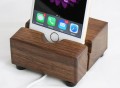 Black Walnut Iphone Stand