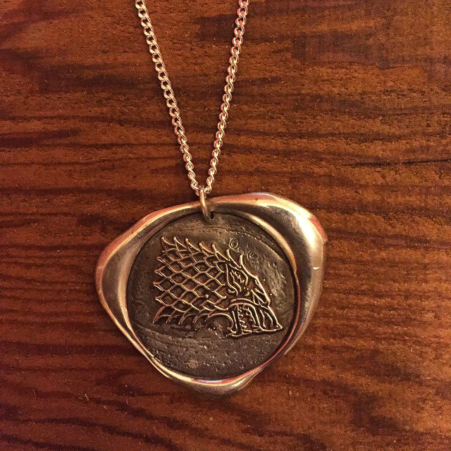 Game of Thrones Stark House Pendant