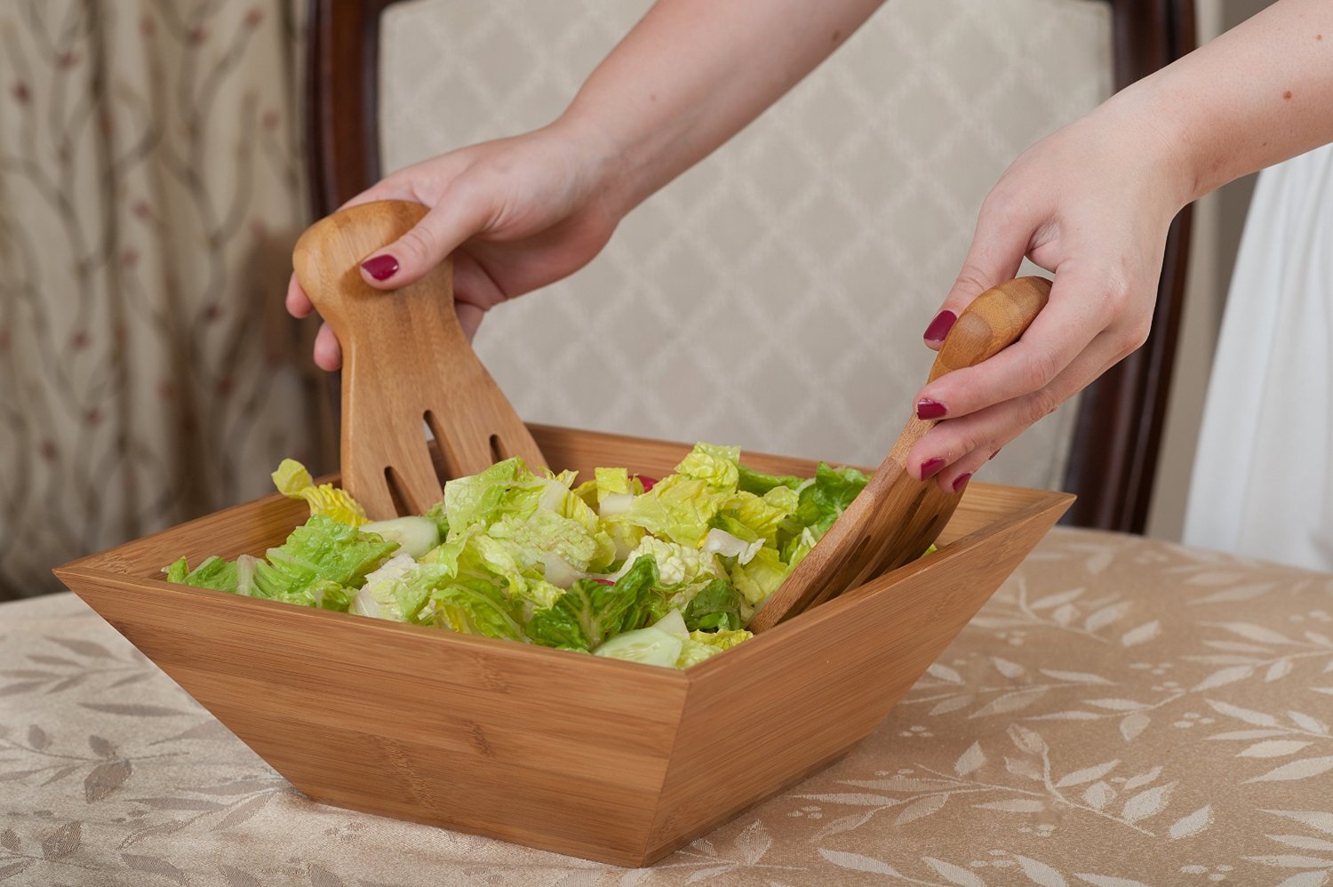 Bamboo Salad Set