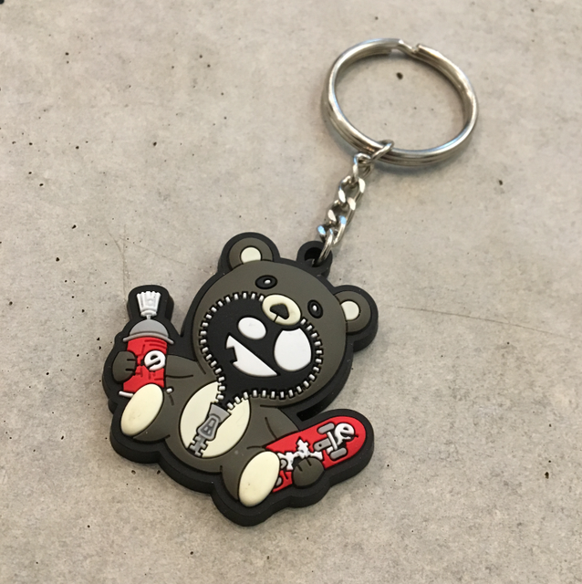 Misunderstood Classic Teddy Keychain