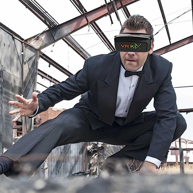 VR KiX Virtual Reality Smartphone Headset