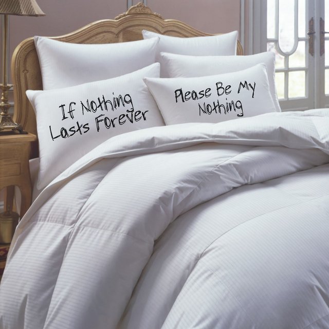 If Nothing Lasts Forever Pillowcase Set