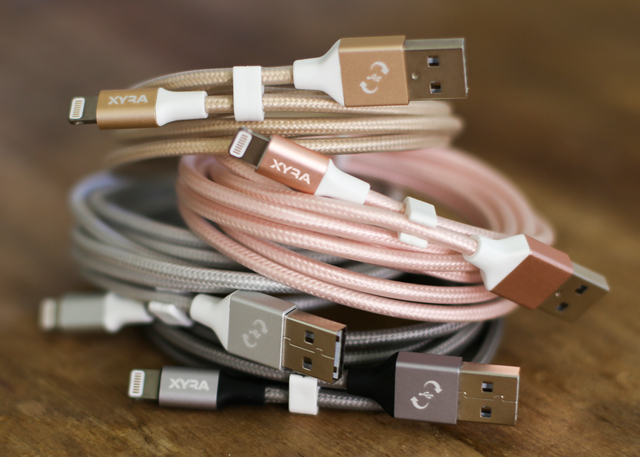 XL Reversible USB Syncing Cable for Lightning Connector and Micro USB