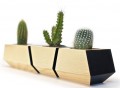 Ash/Black Boxcar Planters