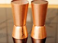 Copper Jiggers/Shot Glasses Set
