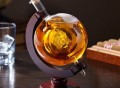 Sail Away Glass Decanter Globe