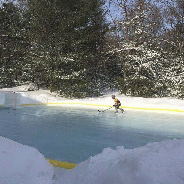 NiceRink Backyard Ice Rink Kit