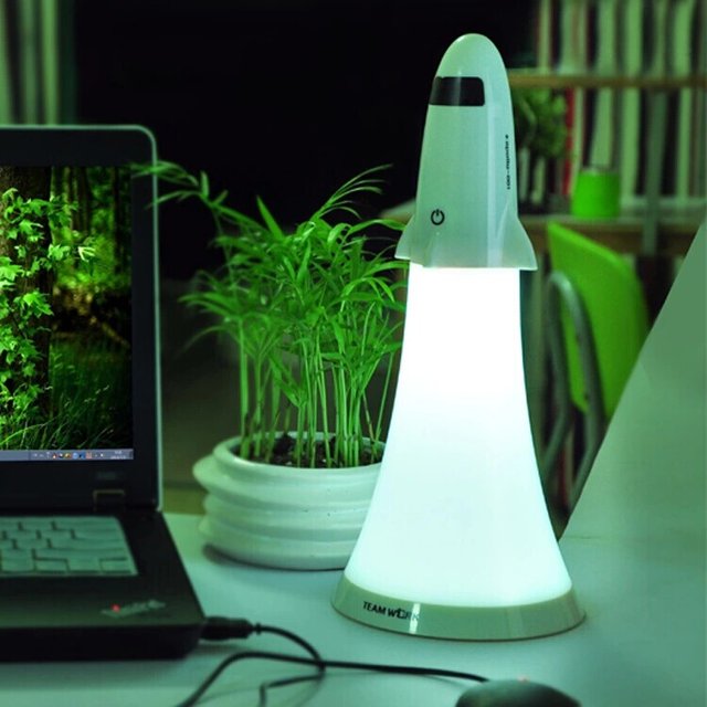 Rocket LED Desk Lamp & Flashlight