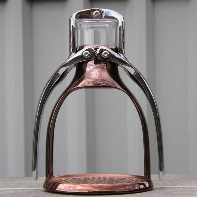 ROK Espresso Maker in Copper