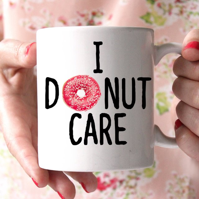 I Donut Care Coffee Mug