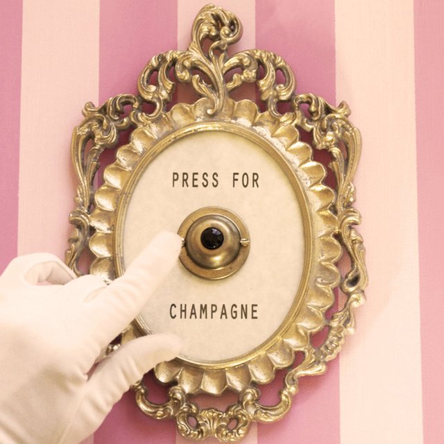 Press For Champagne Button