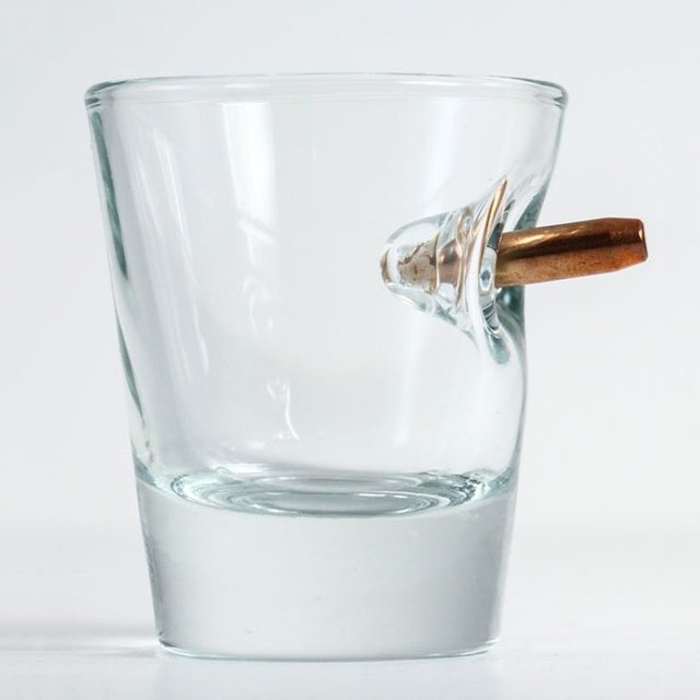 Bulletproof Shot Glass