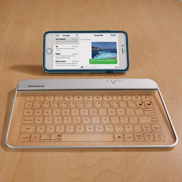 Wireless Glass Keyboard