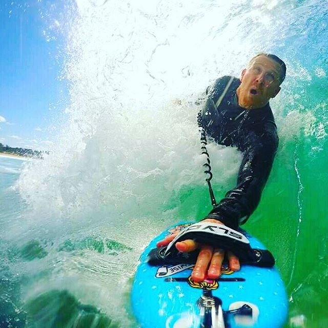 Karma Wedge Bodysurfing Handboard with GoPro Attachment