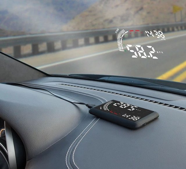 heads up display windshield