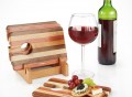 Set of 4 Wine and Snack Trays