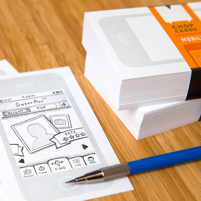 Chop Cards Mobile Sketch Pads