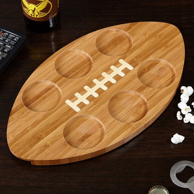 Touch Down Football Serving Tray