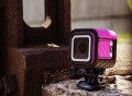 Pink Carbon Fiber GoPro Hero4 Session Wrap By Slickwraps
