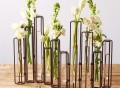 Rust Hinged Flower Vases by Tozai