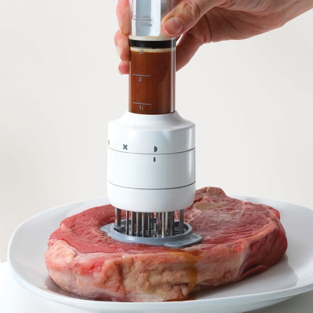 Marinade Infusing Meat Tenderizer