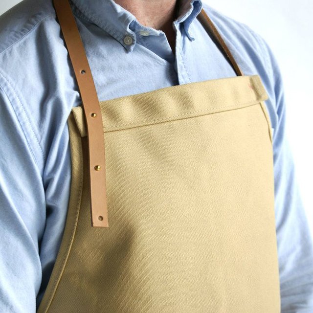 Honey Canvas Apron by YIELD