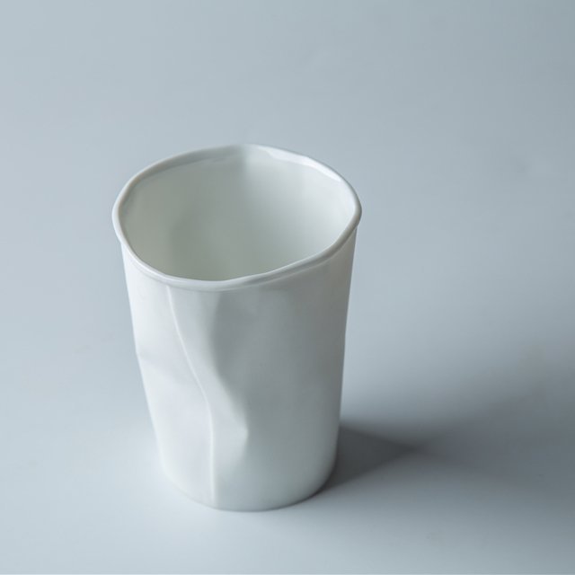 Imitation Paper Ceramic Cup