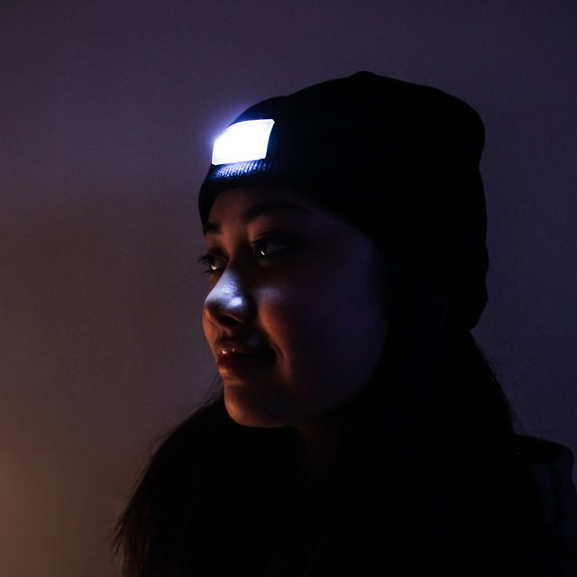 Ultra Bright 5 LED Beanie