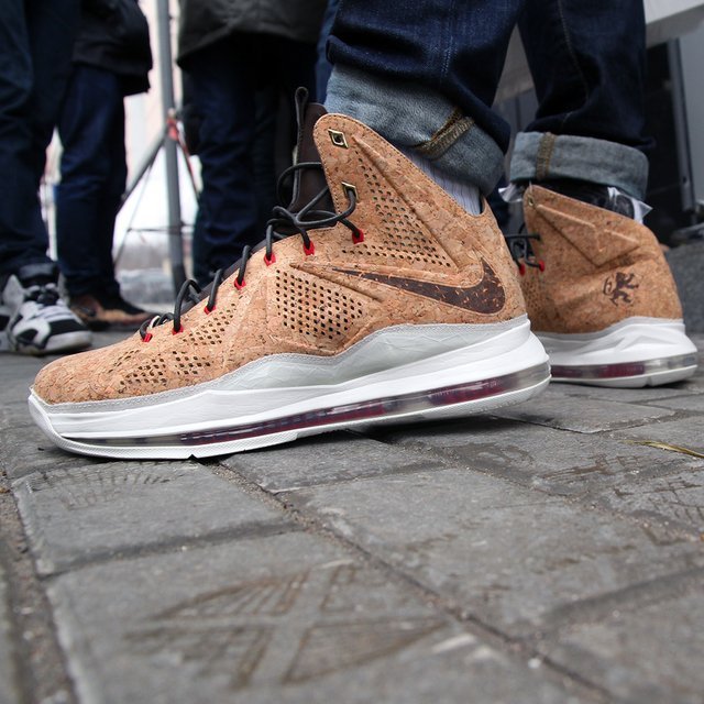 lebron 10s cork