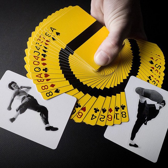 Bruce Lee Playing Cards