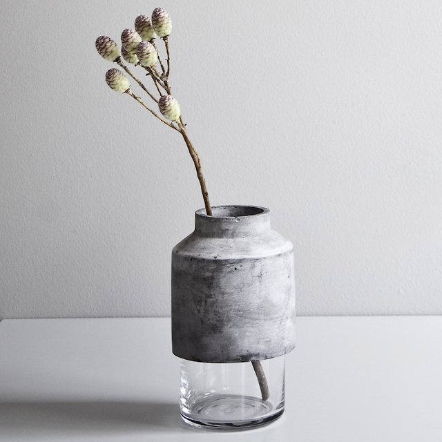 Willmann Concrete Vase by Menu