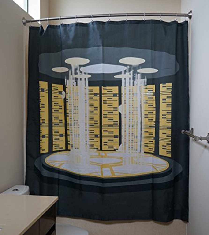 Star Trek TNG Transporter Shower Curtain