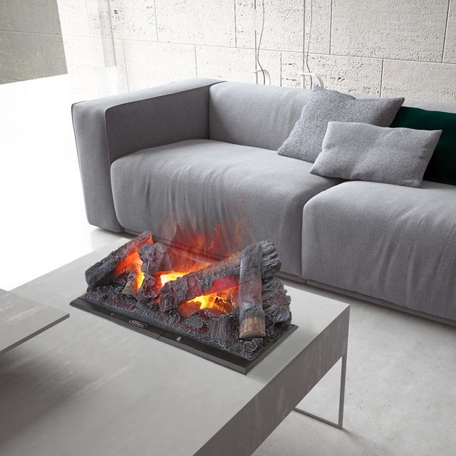 Cassette Electric Water Vapor Fireplace