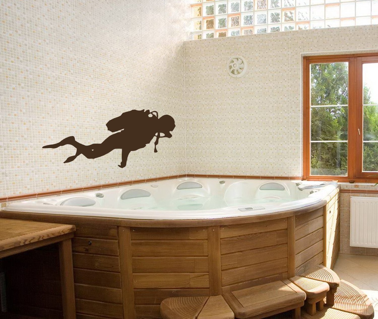 Scuba Divers Wall Decals