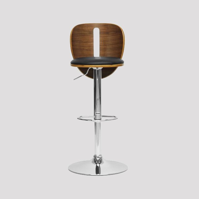 Athens Black Bar Stool