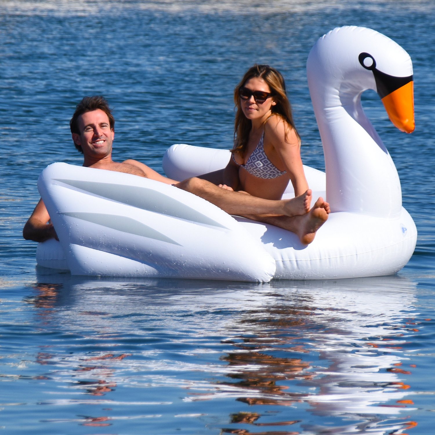 GoFloats Inflatable Swan
