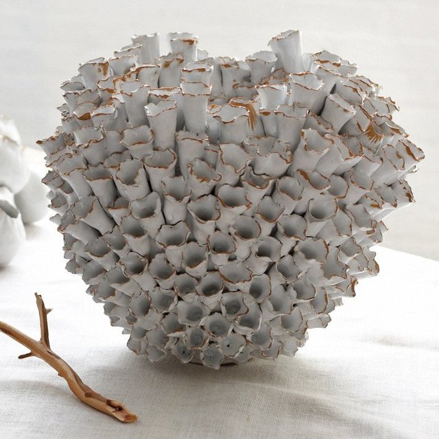 Round Barnacle Vase by Tozai